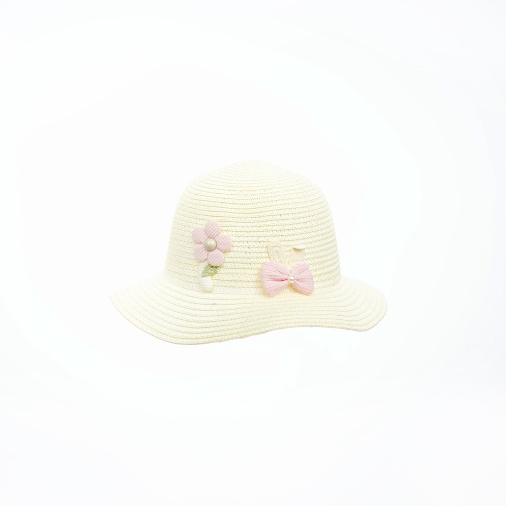 Beach kids Hat With Bag  Voile