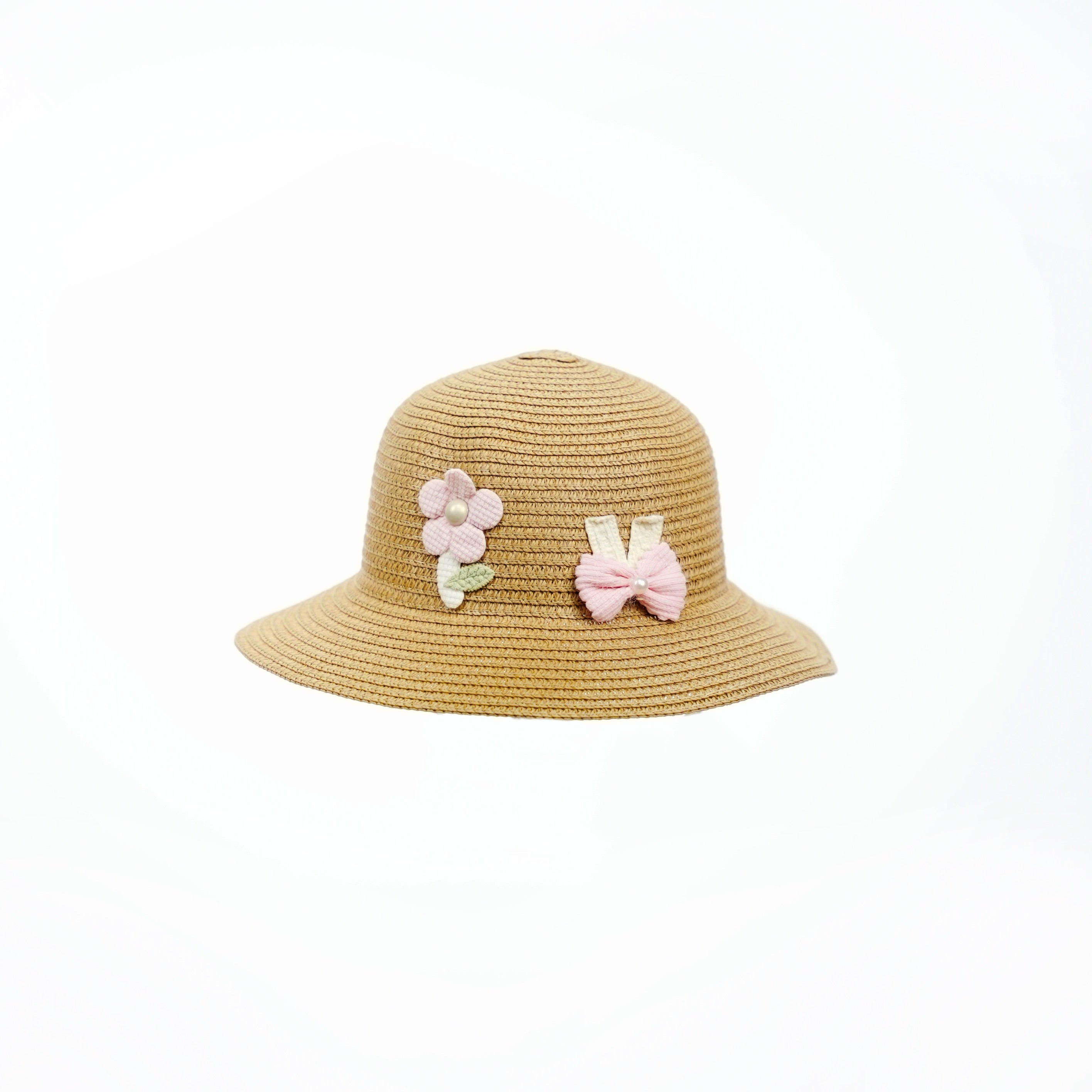 Beach kids Hat With Bag  Voile