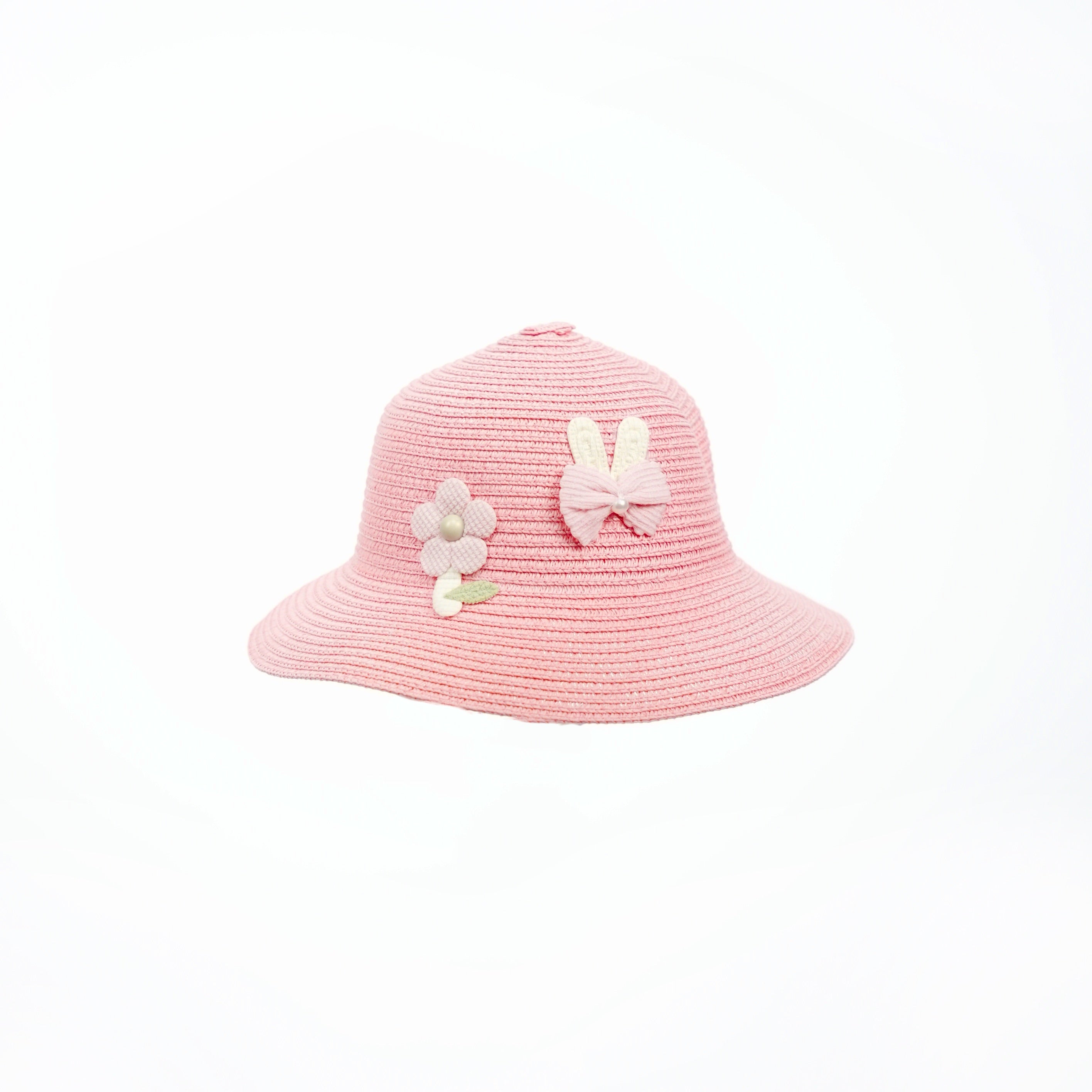 Beach kids Hat With Bag  Voile