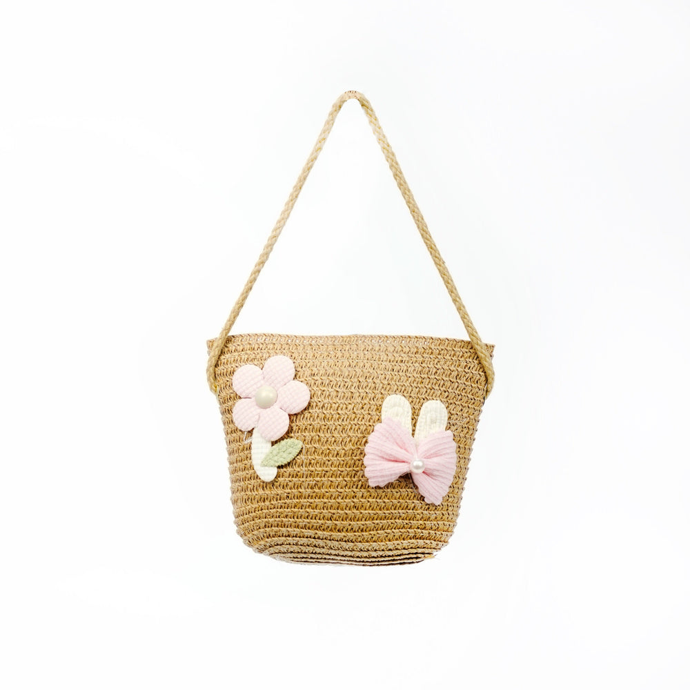 Beach kids Hat With Bag  Voile