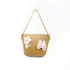 Beach kids Hat With Bag  Voile