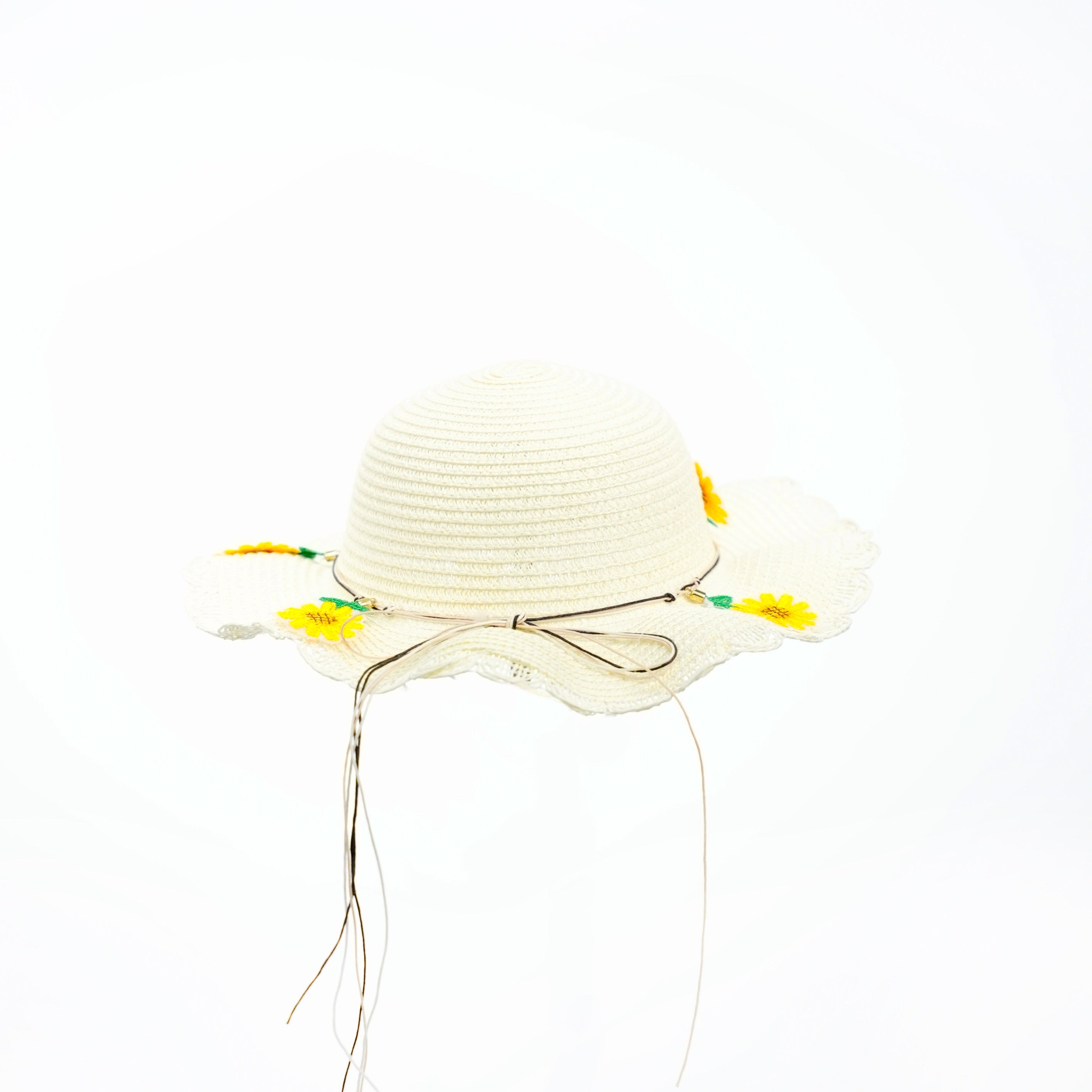 Beach kids Hat With Bag  Voile