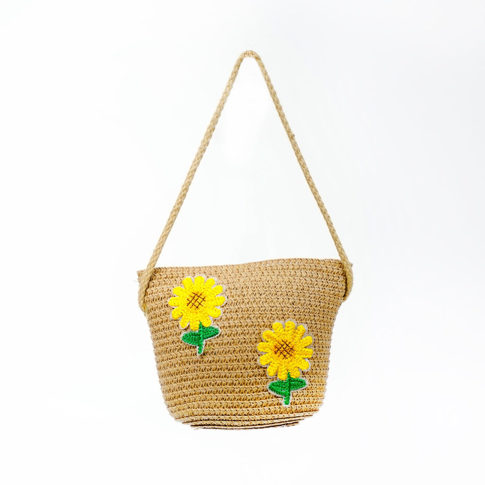 Beach kids Hat With Bag  Voile