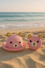 Beach kids Hat With Bag