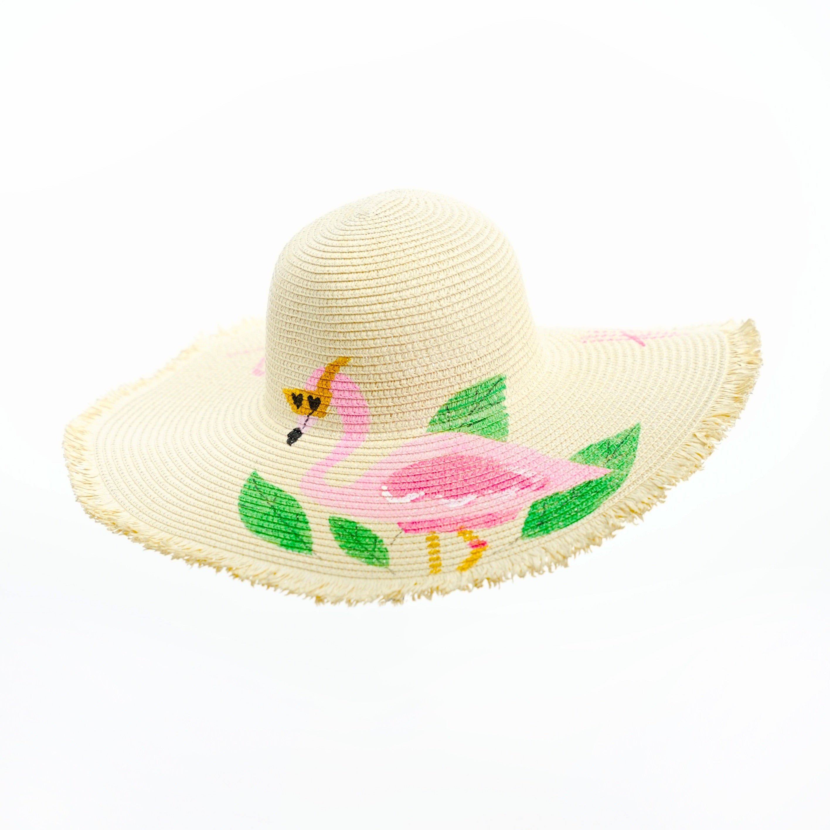 Beach Hat With Bag  Voile