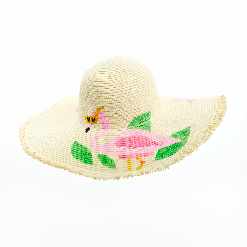 Beach Hat With Bag  Voile