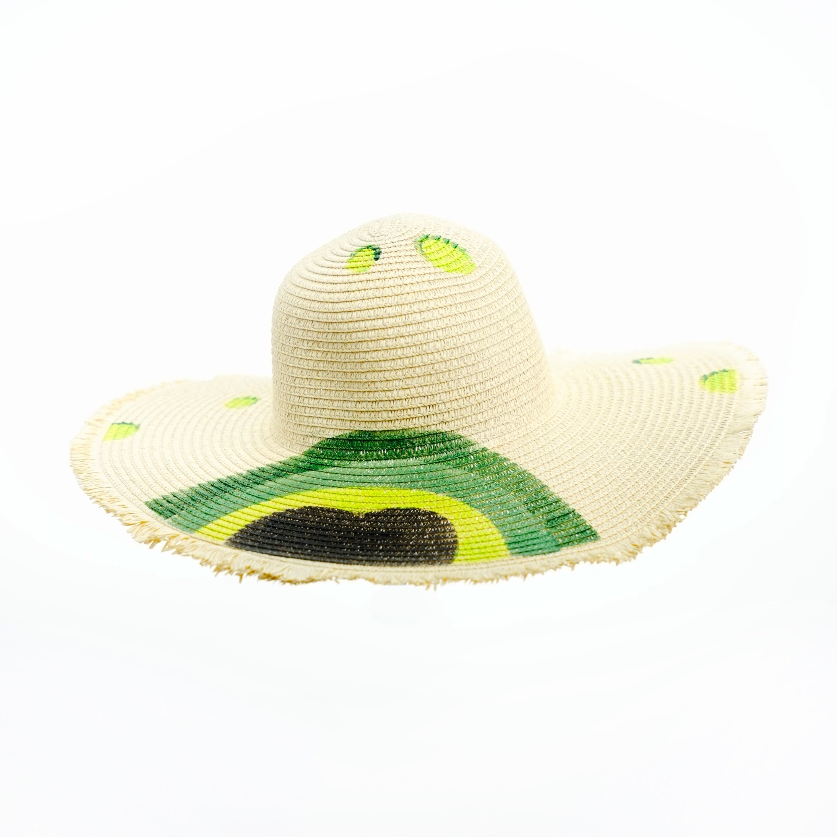 Beach Hat With Bag  Voile