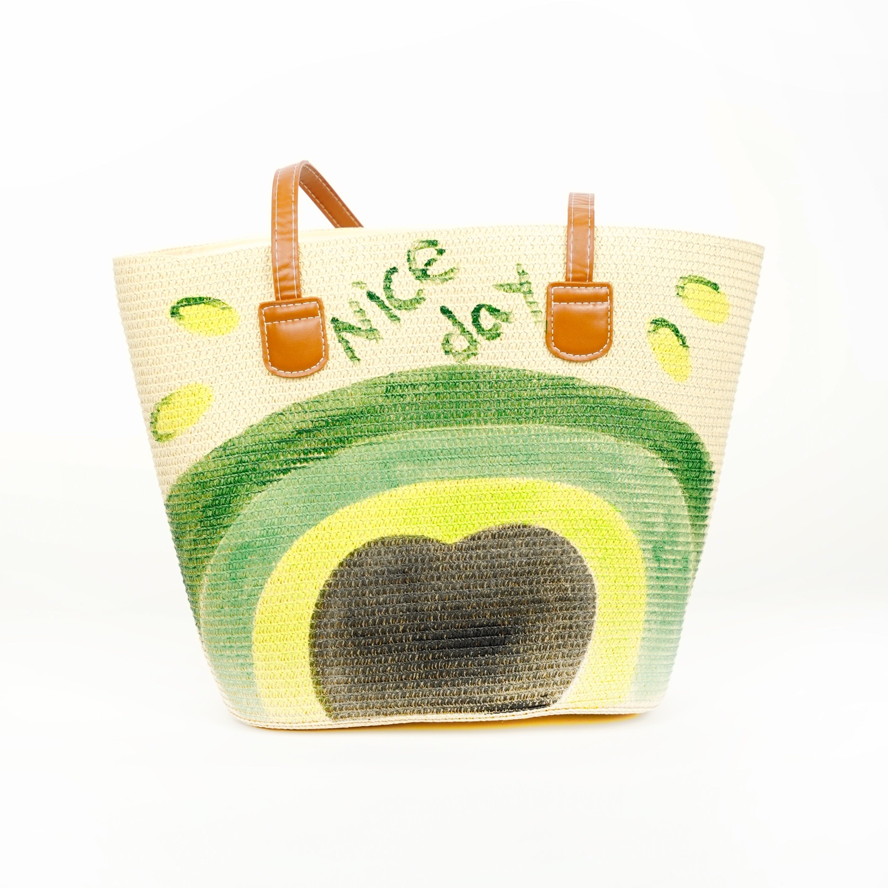 Beach Hat With Bag  Voile