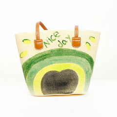 Beach Hat With Bag  Voile