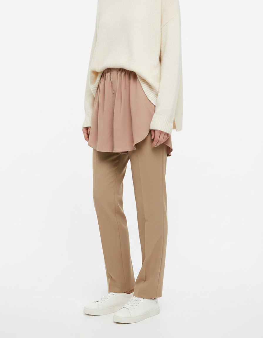 Kuwaity Comfort Basic Skirt  Elora