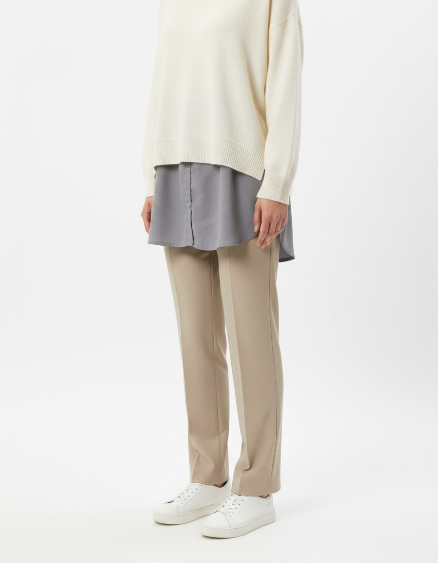 Kuwaity Comfort Basic Skirt  Elora
