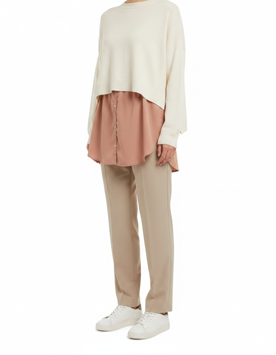 Kuwaity Comfort Basic Skirt  Elora