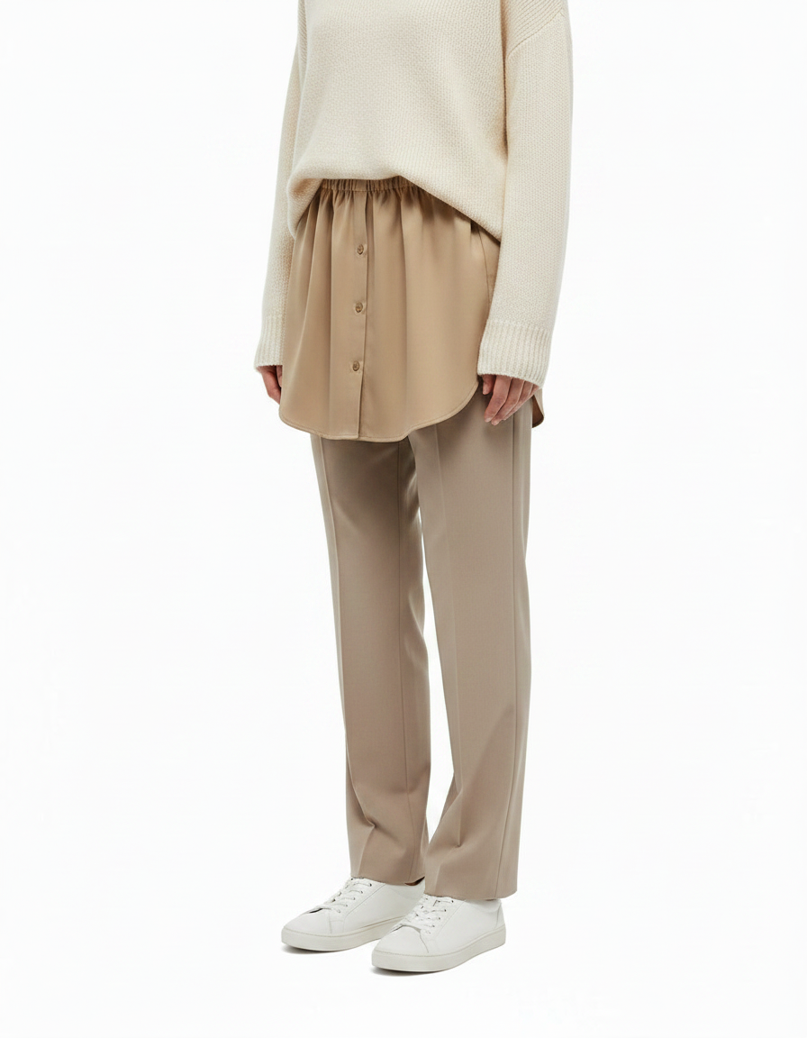 Kuwaity Comfort Basic Skirt  Elora