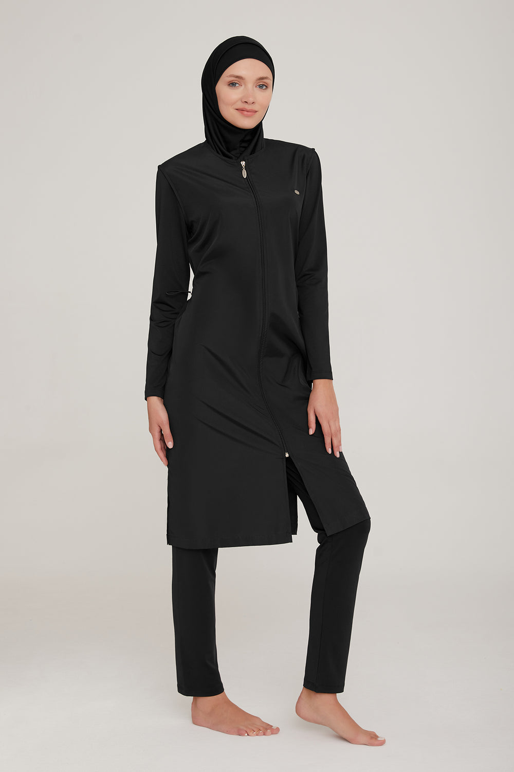 Adasea Burkini  Swimsuit-1250-B -  Voile