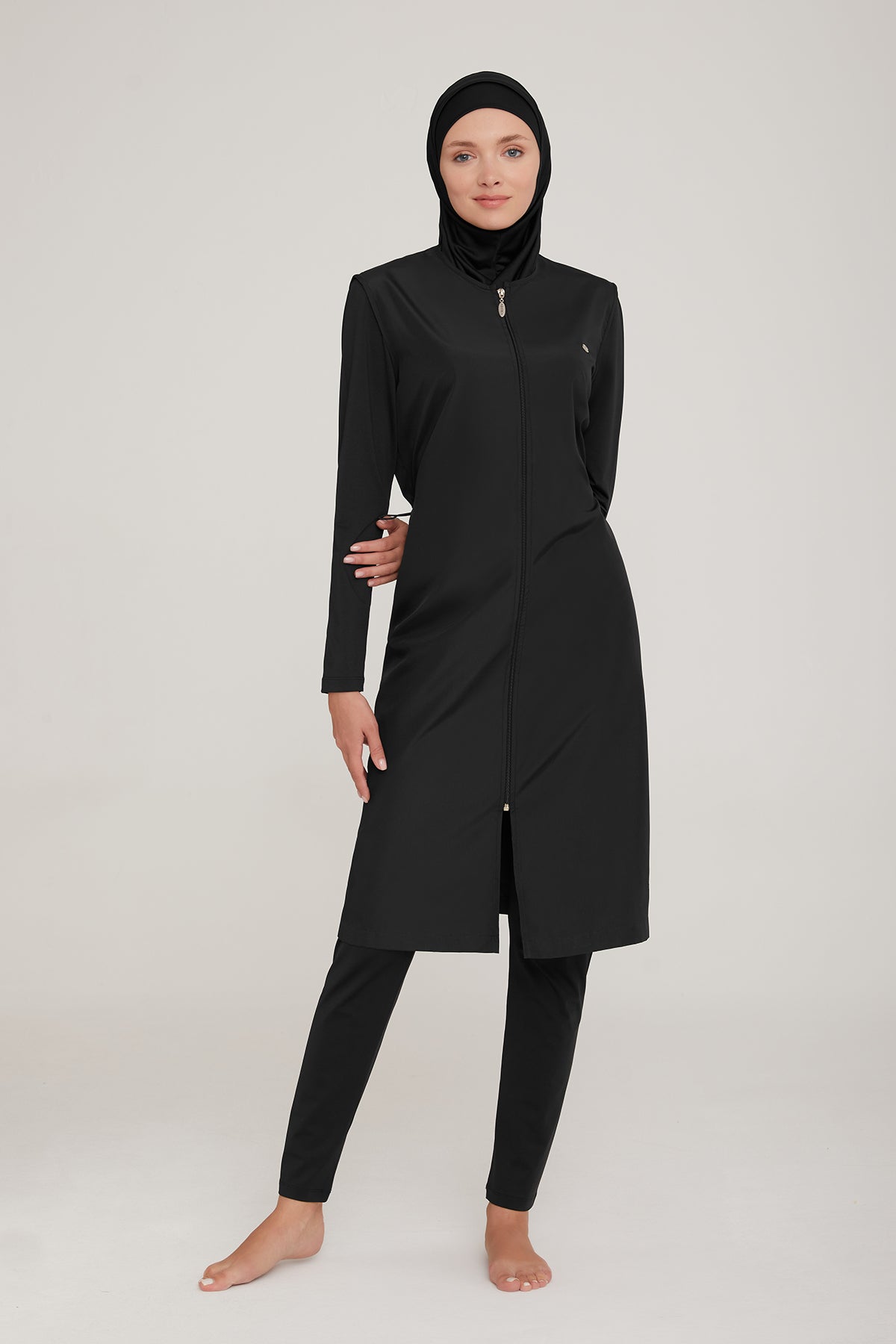 Adasea Burkini  Swimsuit-1250 -  Voile