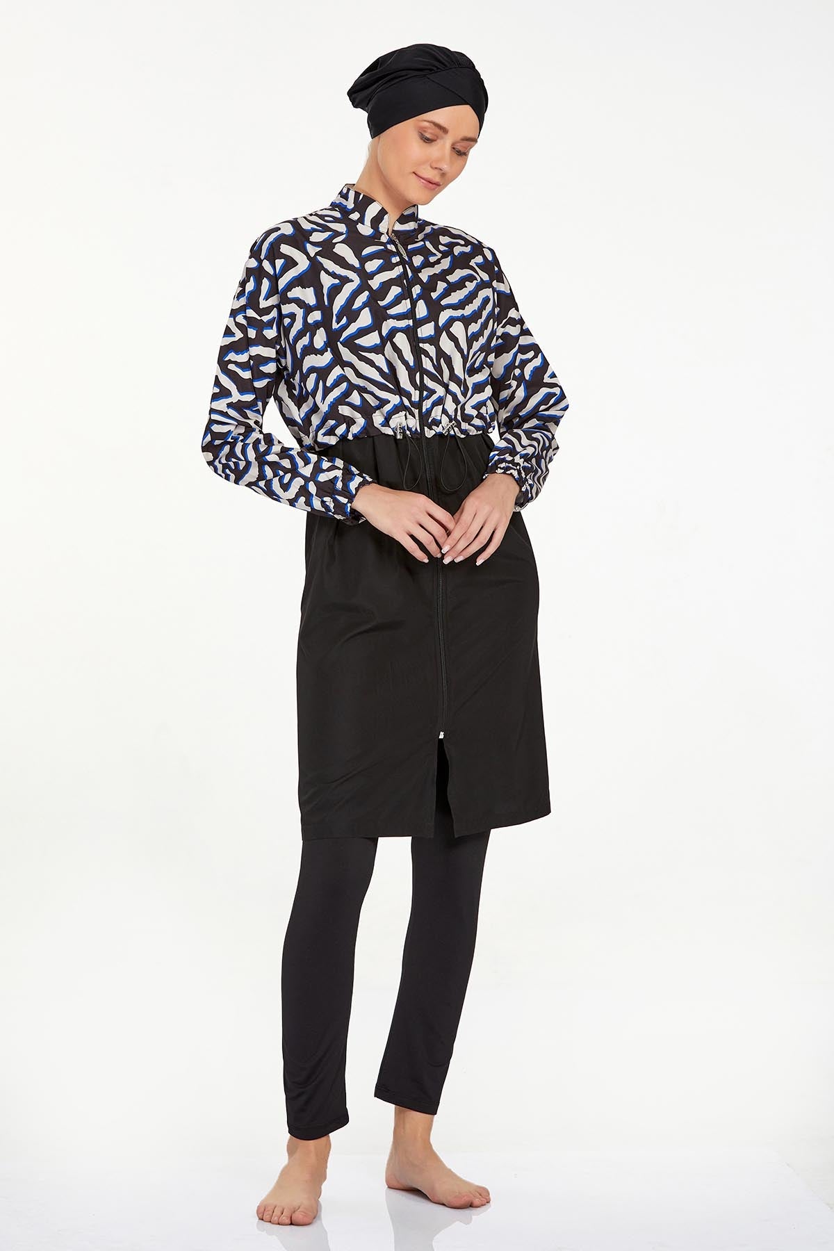 Adasea Burkini  Swimsuit- 1403  Voile