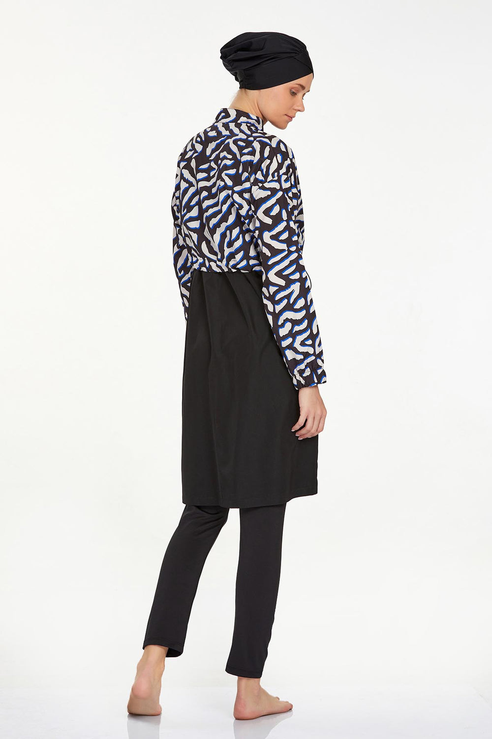 Adasea Burkini  Swimsuit- 1403 - Voile Fashion