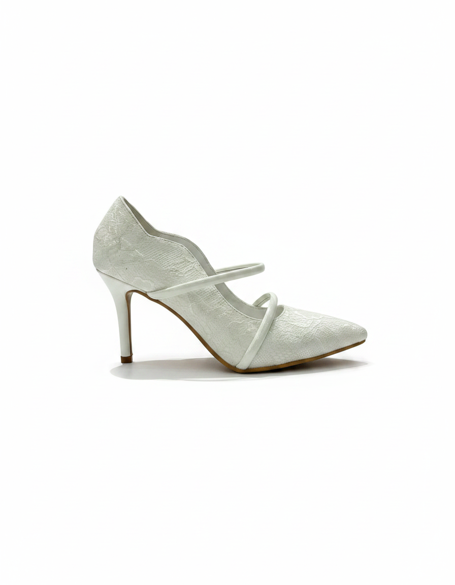 Damaris Floral Stiletto Heels – Vamp  UQ