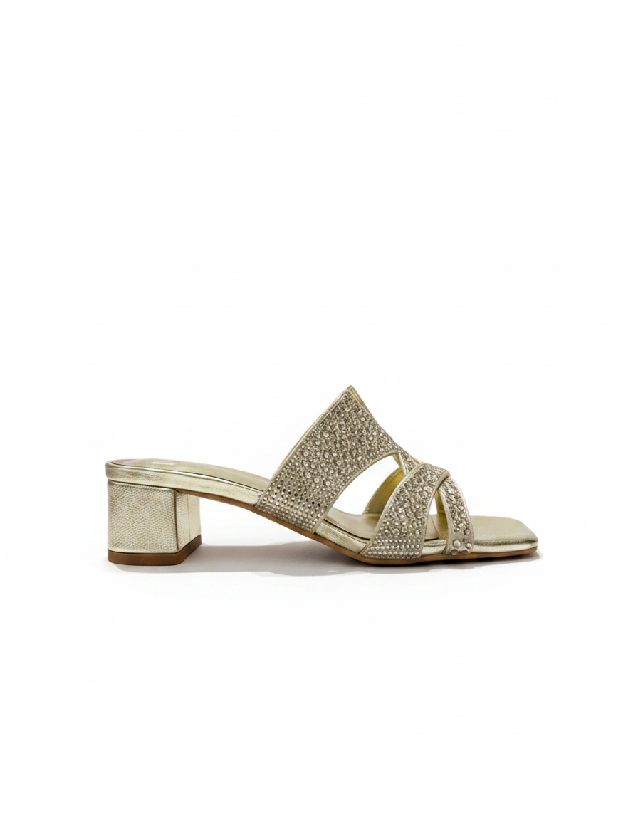 Jasmine Block Heel Sandals – Open Toe  UQ