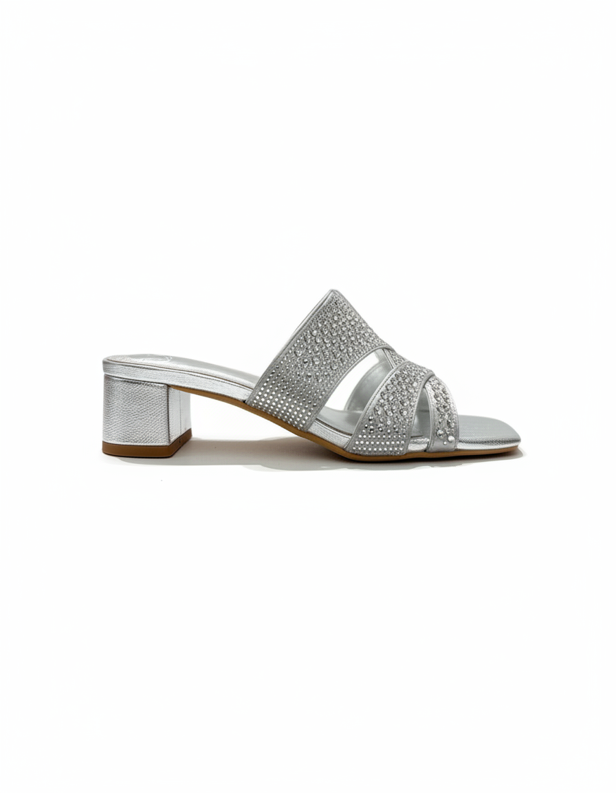 Jasmine Block Heel Sandals – Open Toe  UQ