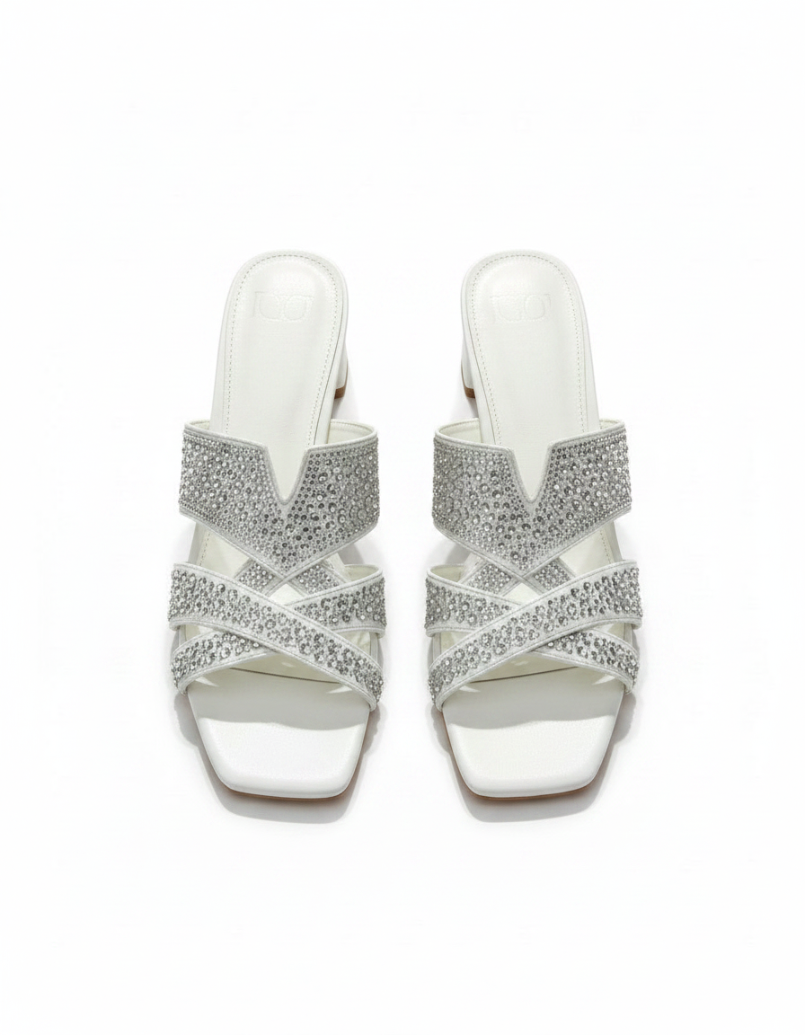 Jasmine Block Heel Sandals – Open Toe  UQ