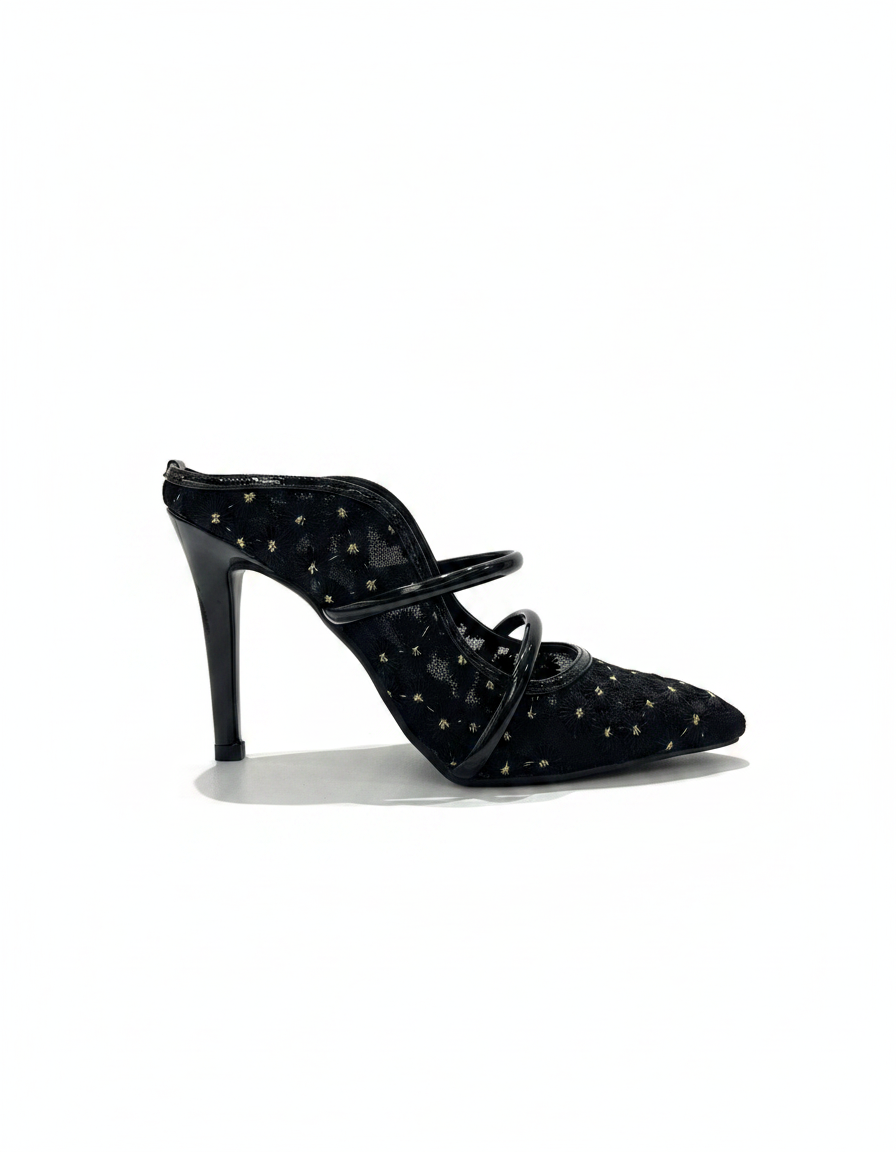 Emma Floral Stiletto Pumps – Vamp  UQ
