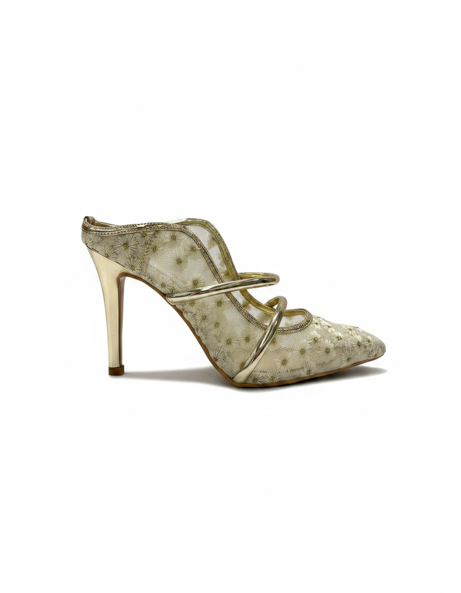 Emma Floral Stiletto Pumps – Vamp  UQ