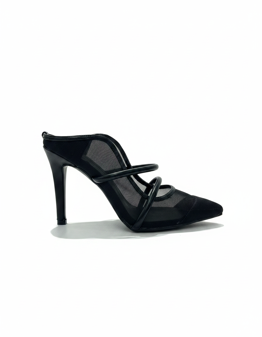Elisabeth Mesh Stiletto Pumps – Vamp  UQ