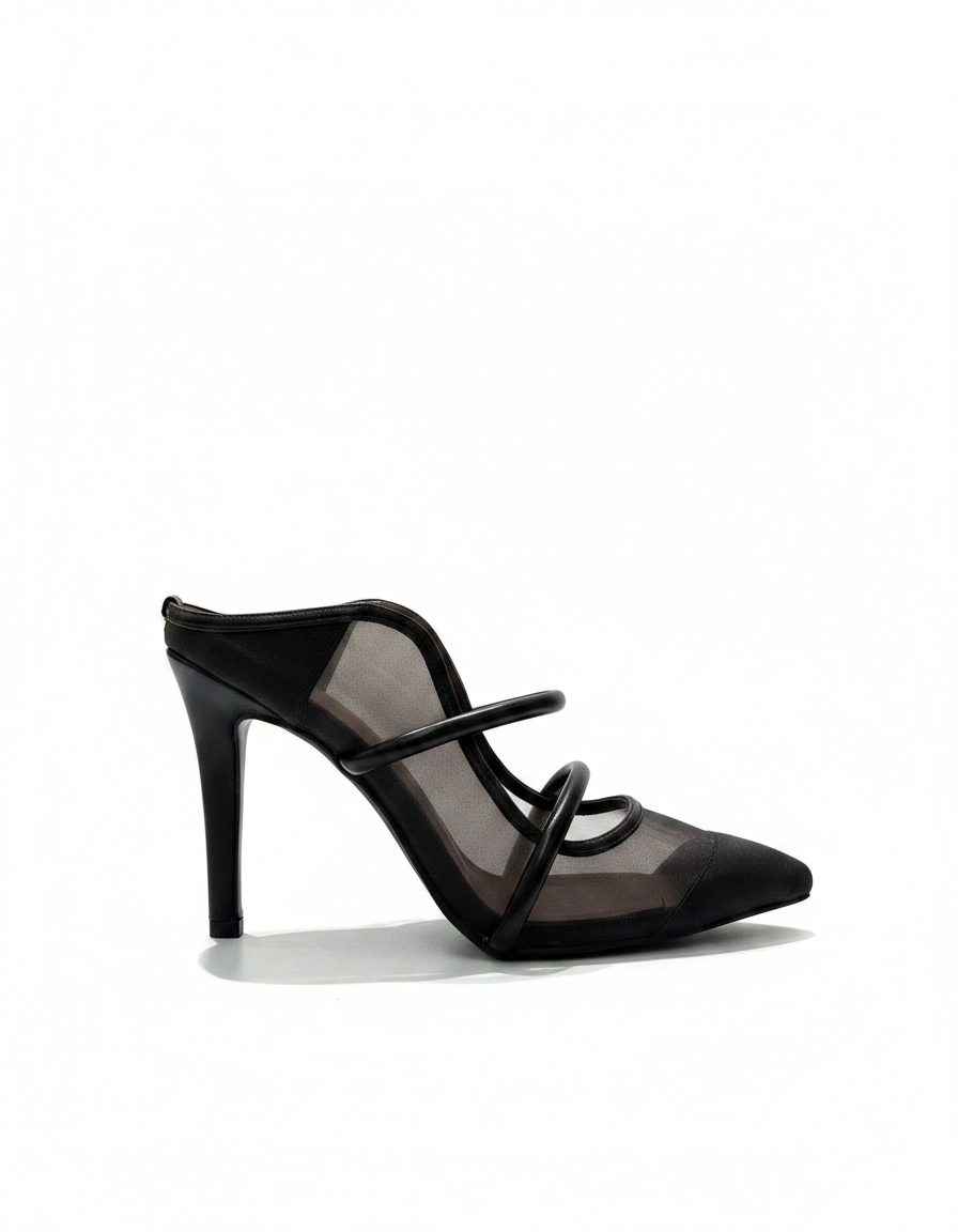 Elisabeth Mesh Stiletto Pumps – Vamp  UQ