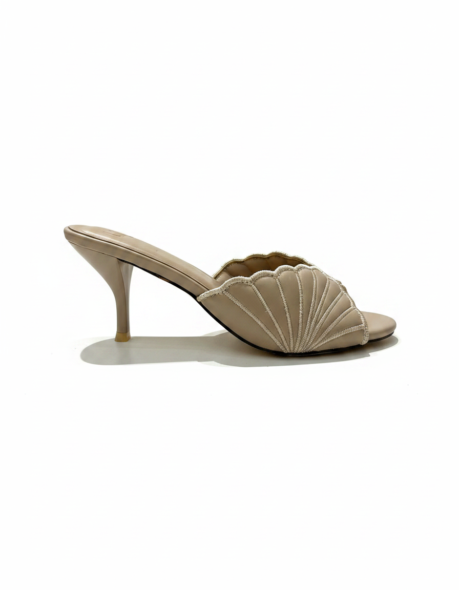 Francine Floral Stiletto Sandals – Open Toe  UQ