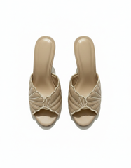 Francine Floral Stiletto Sandals – Open Toe  UQ