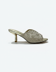Felicie Mesh Stiletto Sandals – Open Toe  UQ