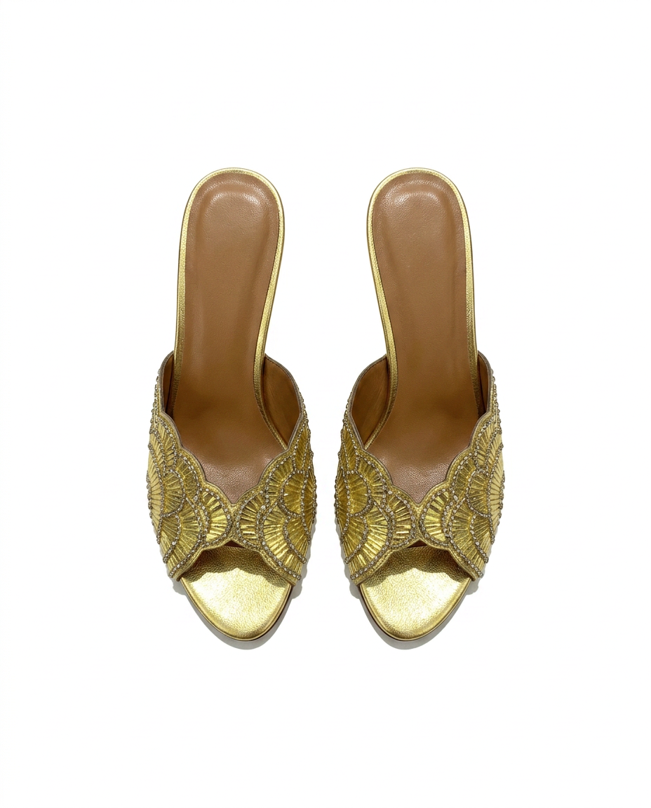 Faustine Stiletto Sandals – Open Toe  UQ