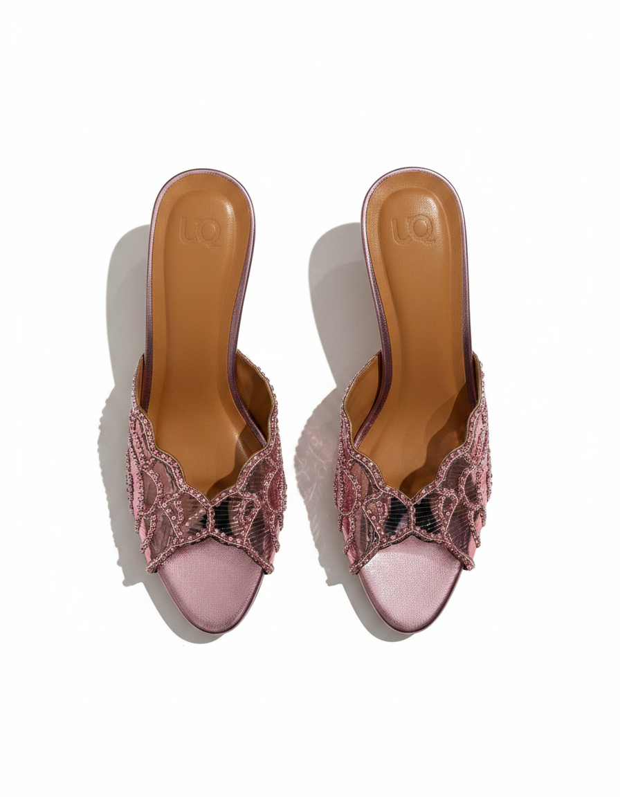 Faustine Stiletto Sandals – Open Toe  UQ