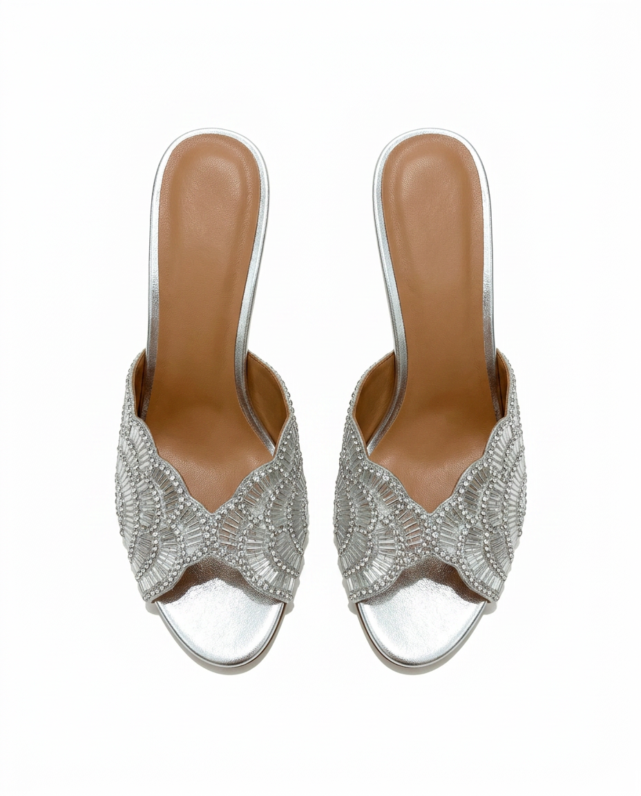 Faustine Stiletto Sandals – Open Toe  UQ