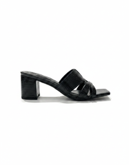 Emilie Block Heel Sandals – Open Toe  UQ