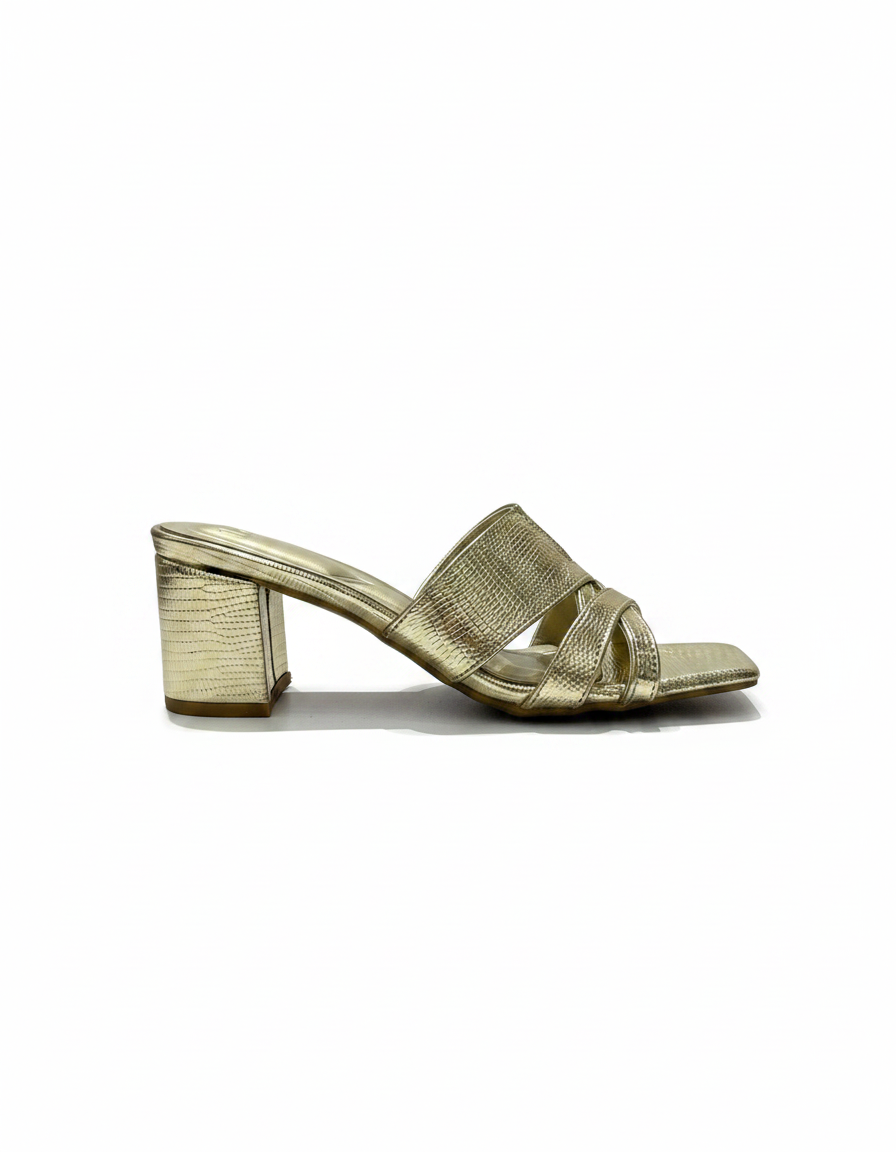 Emilie Block Heel Sandals – Open Toe  UQ