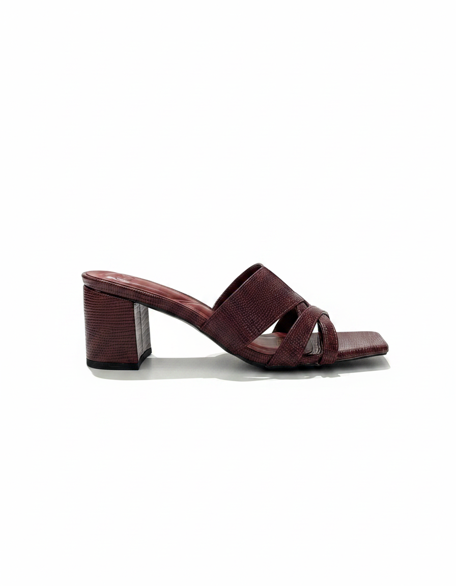 Emilie Block Heel Sandals – Open Toe  UQ
