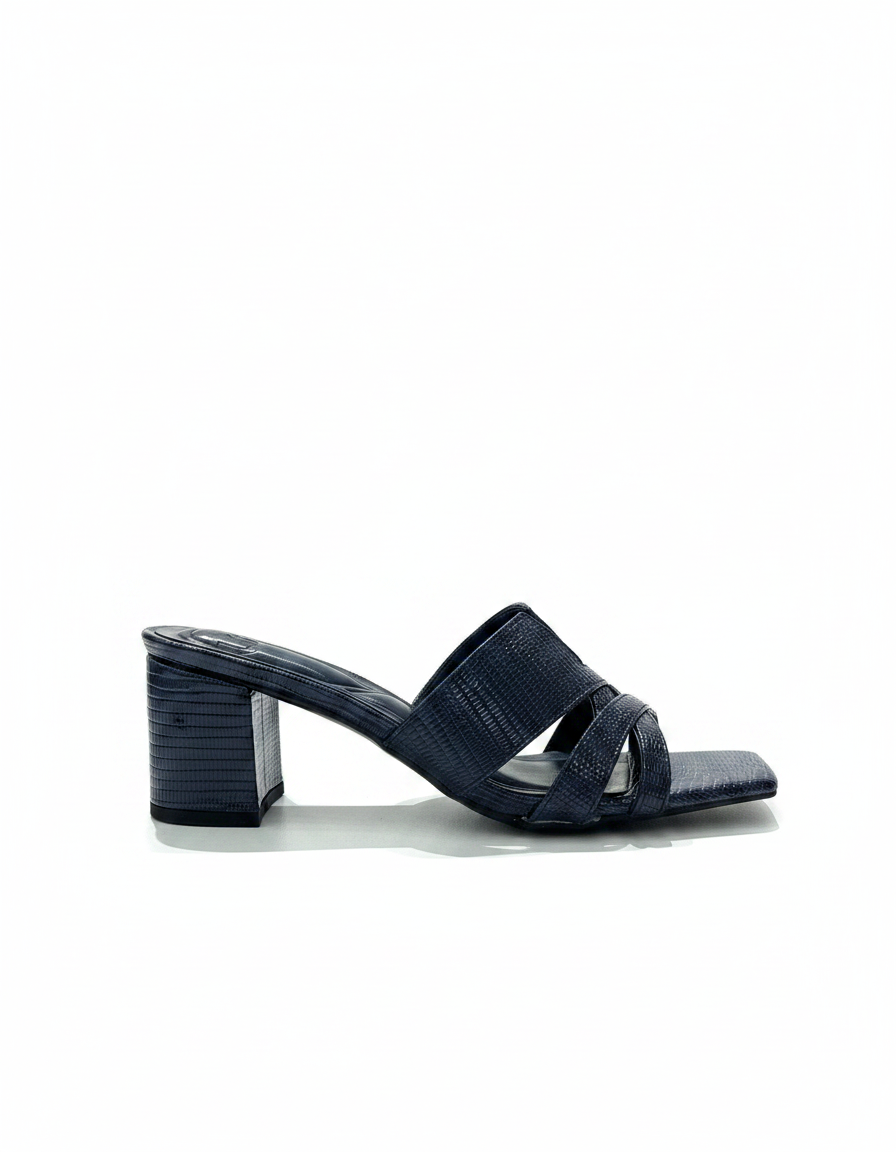 Emilie Block Heel Sandals – Open Toe  UQ