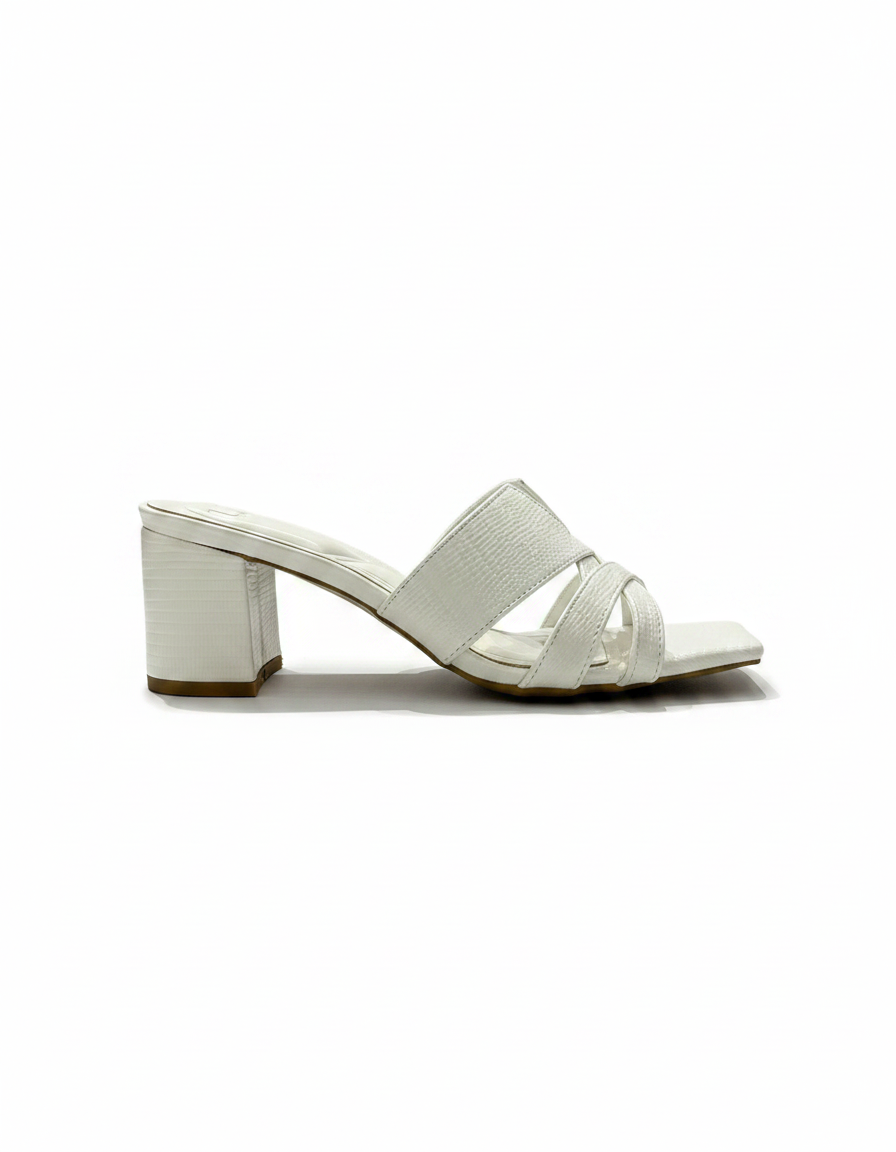 Emilie Block Heel Sandals – Open Toe  UQ