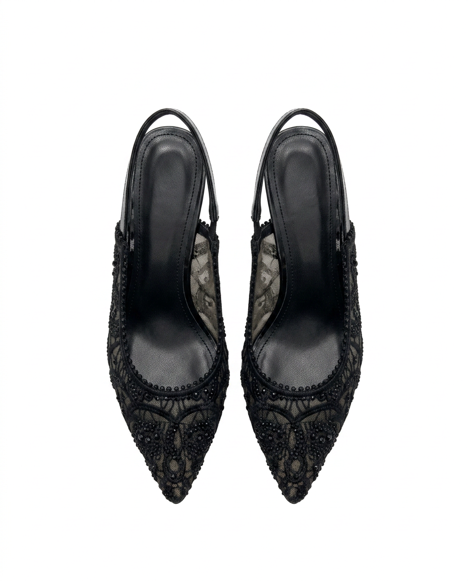 Emeline Stiletto Sandals – Slingback  UQ