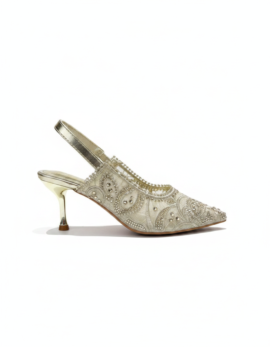 Emeline Stiletto Sandals – Slingback  UQ