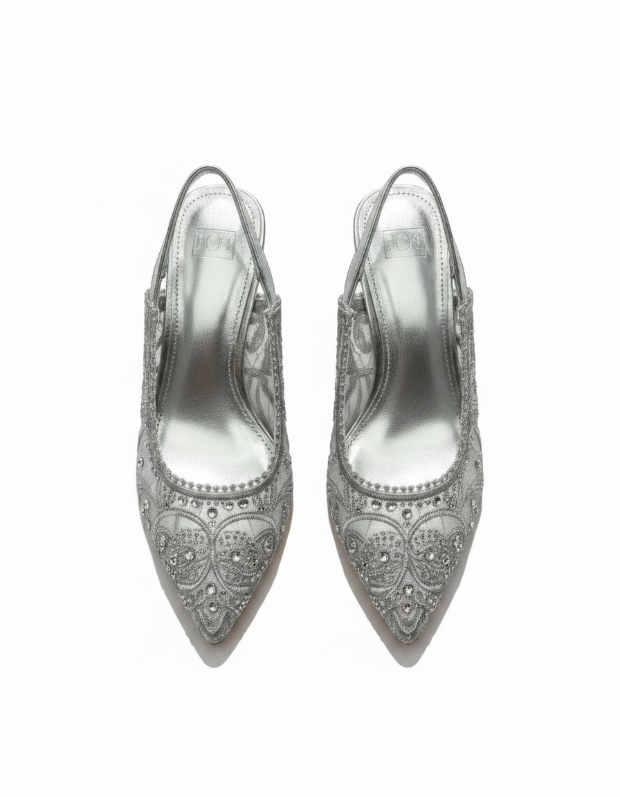 Emeline Stiletto Sandals – Slingback  UQ