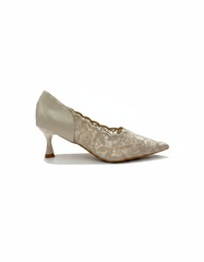 Elsa Mesh Stiletto Heels – Pointed Toe  UQ