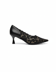 Elsa Mesh Stiletto Heels – Pointed Toe  UQ