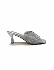 Doriane Mesh Stiletto Sandals – Open Toe  UQ
