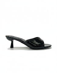 Dominique Kitten Heel Sandals – Open Toe  UQ