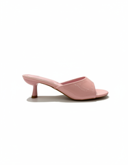 Dominique Kitten Heel Sandals – Open Toe  UQ