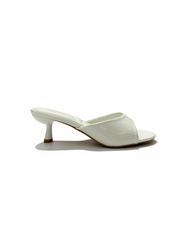 Dominique Kitten Heel Sandals – Open Toe  UQ