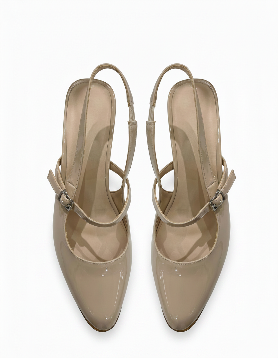 Catherine Block Heels – Slingback  UQ